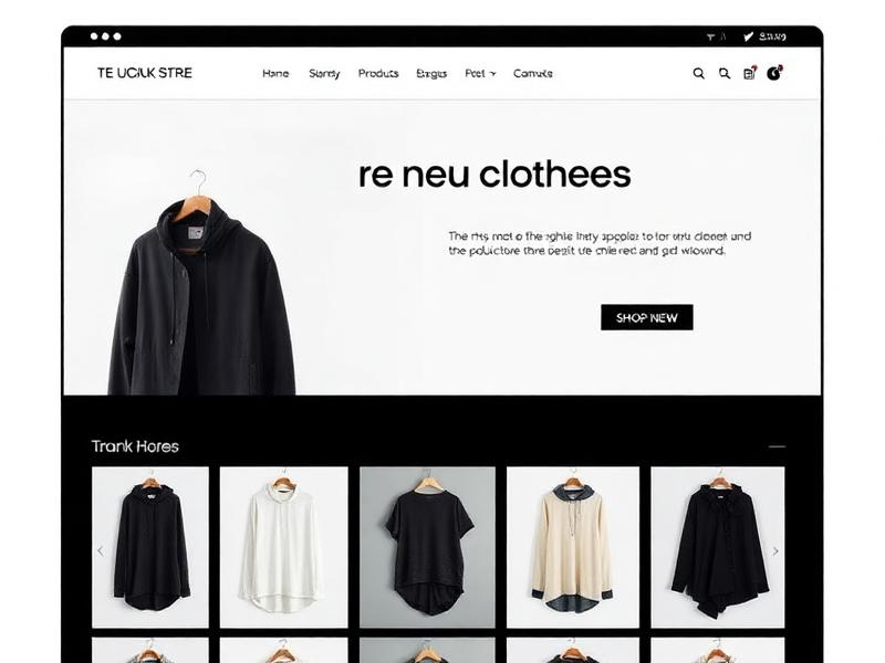 E-Commerce website example